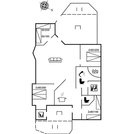 Holiday home Durita - 600m To The Fjord By Interhome Havrvig